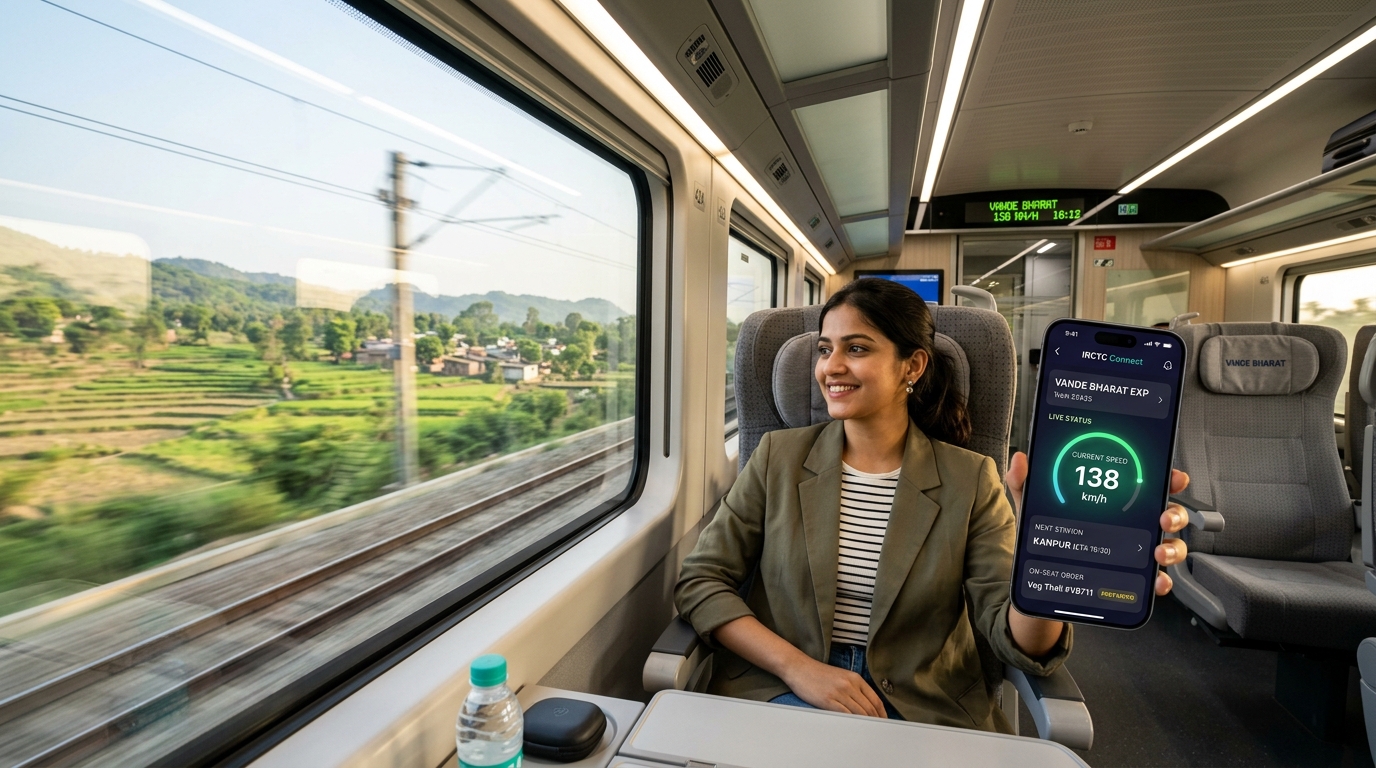Modern railway technology and high-speed train infrastructure